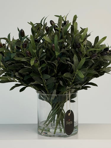 فازة اغصان الزيتون