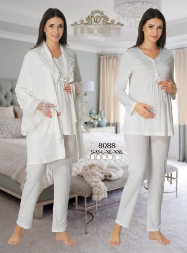 بيجامة استقبال 3 قطع