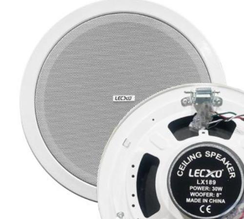 سماعة سقفية LECXO LX189 – 8 بوصة – قدرة 30 واط