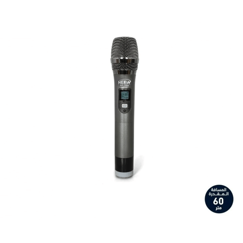 ميكروفون لاسلكي يدوي احترافي ماركة NEDA بنظام UHF...