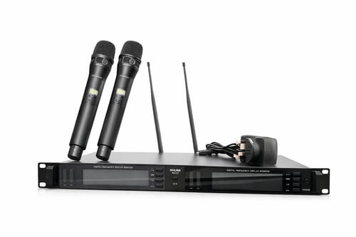 ميكروفون لاسلكي احترافي UHF موديل AD2D-KSM8 SHURE