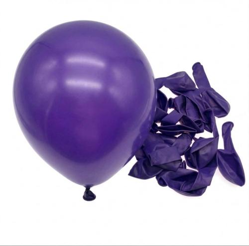 Purple helium balloon