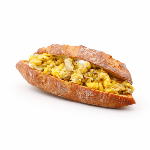 Egg and cheese sandwich