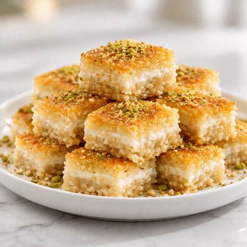 Basbousa with cream 1 kg