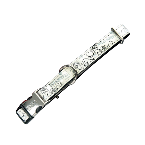 زولكس إنفي وايلد فورإيفير طوق جلد 15مم ,ابيض