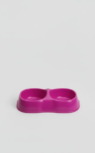 طبق بلاستيك مزدوج 0.6 لتر من ام بي اس