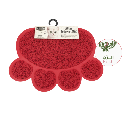 كت كات حصيرة لصندوق الرمل للقطط بألوان متعدده, حجم...