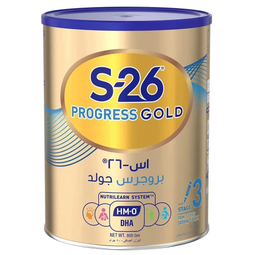 إس 26 حليب أطفال جولد المرحله (3 ) 800 جم