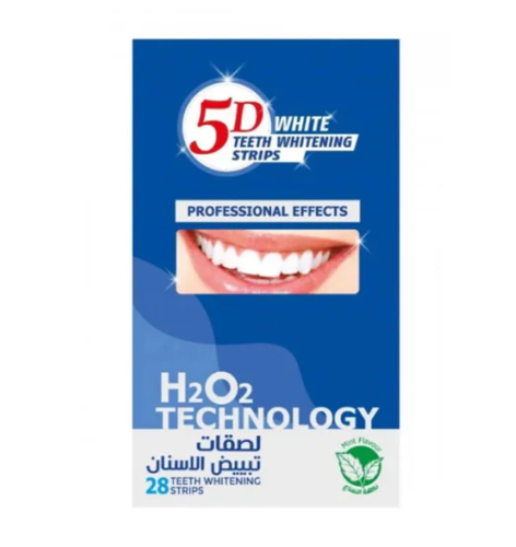 5D وايت لصقات تبييض الأسنان 28 لصقة