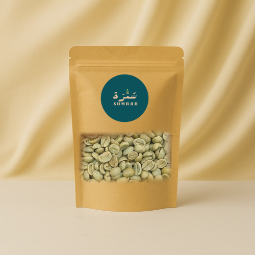 حبوب قهوة غير محمصة- قهوة خضراء