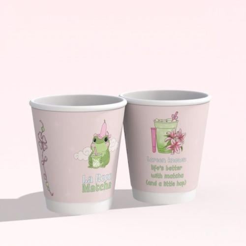 9 La Reen paper cups