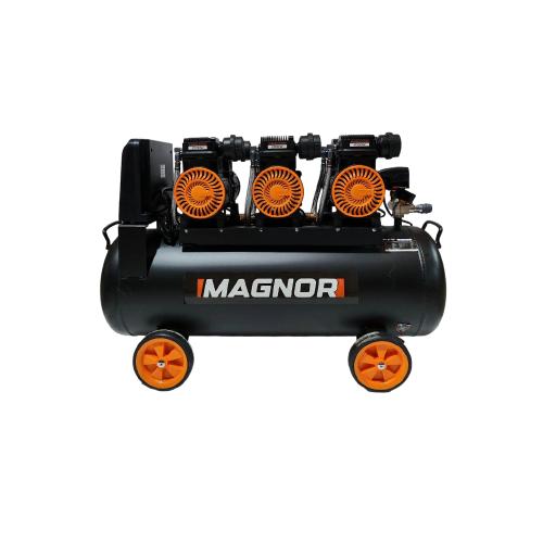 ضاغط هواء صامت 100L 2000W*3 MAGNOR-P0010