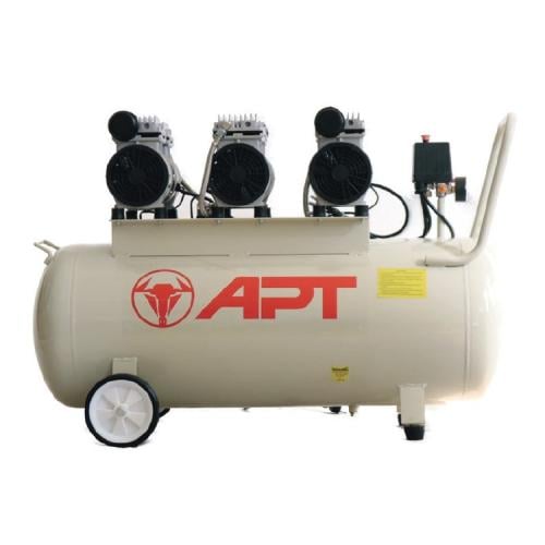 كمبروسور ضاغط هواء صامت 100 لتر APT SGW550Z*3-100L