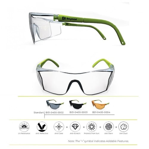 نظارات سلامة تركي BAYMAX S-400