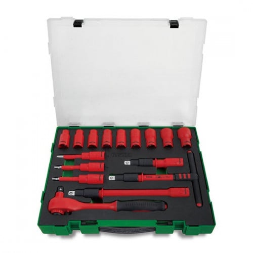طقم عدة معزول 16 قطعة تايواني TOPTUL GZC1609