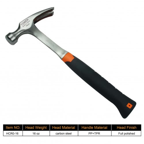 شاكوش قلاعي ثقيل قطعة واحدة تايواني 16 أونصة TOWER...