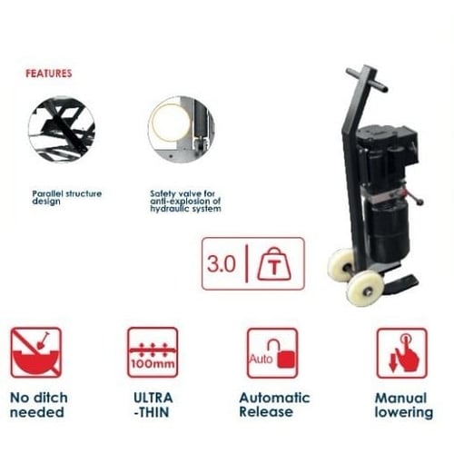 رافعة مقص متحركة صيني 2.5 طن APT PL-H30M