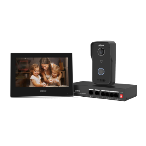 انتركوم فيلا - مكون من ( شاشة داخلية - وحدة خارجية...