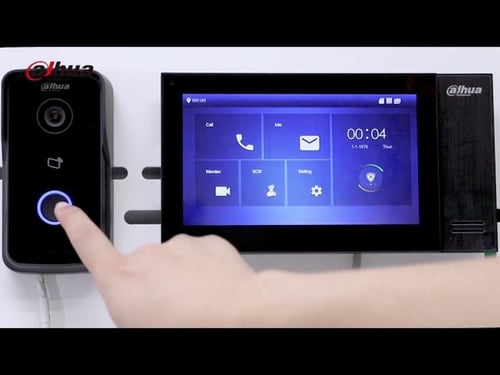 انتركوم فلل و الشقق - مكون من (شاشة داخلية - وحدة...