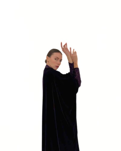 W6 - purple velet&lace