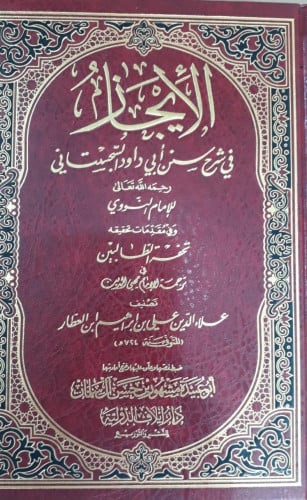 الايجاز في شرح سنن ابي داود السجستاني