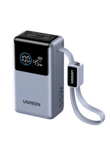 يوجرين - بطارية متنقلة بقوة 55 واط وسعة 10000 مل ا...