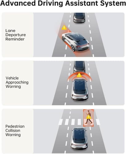 ارفا - داش كام امامي وخلفي بدقة 5Kتصوير ليلي واي ف...