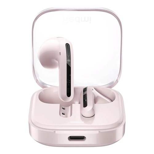 سماعة أذن شاومي ريدمي لاسلكية بودز 6 أكتيف - وردي