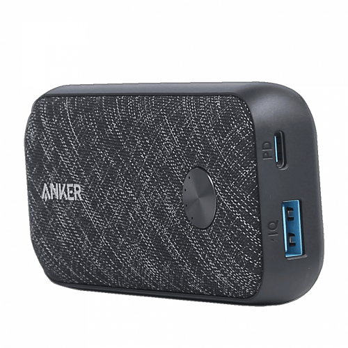 بطارية انكر 10000 ملي امبير بمنفذ USB ومنفذ تايب س...