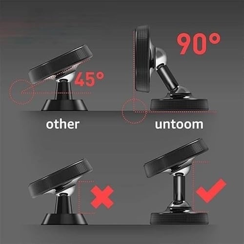 استاند جوال مغناطيسي للسيارة مع دوران 360ْ لمشاهدة...