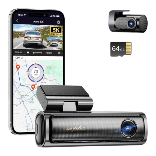 ارفا - داش كام امامي وخلفي بدقة 5Kتصوير ليلي واي ف...