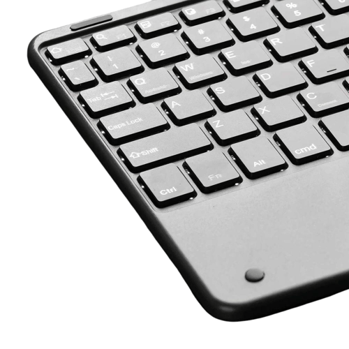 كيبورد بلوتوث مع ماوس باللمس يدعم ايفون و ايباد