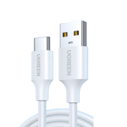 سلك شاحن يوجرين USB إلى USB-C بسرعة 3 امبير للشحن...