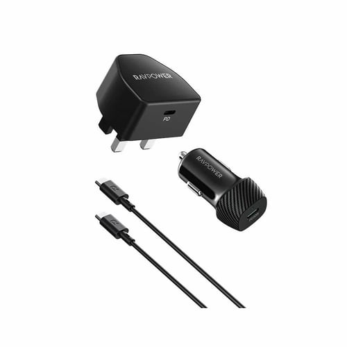 بكج راف باور -فيش منزلي فيش سيارة - سلك تايب سي