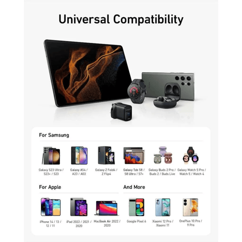 أنكر - شاحن جداري 313 باوربورت بقوة 45 واط بتقنية...