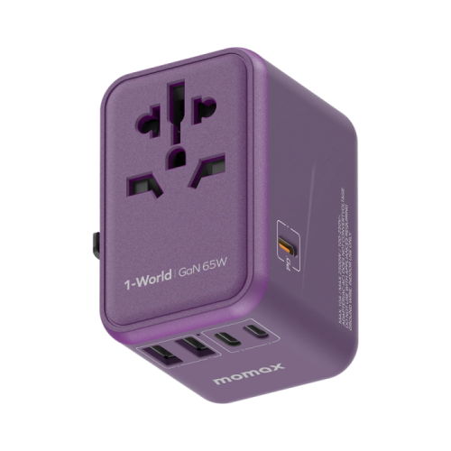 شاحن وفيش سفر موماكس بتقنية الشحن السريع GaN PD بـ...