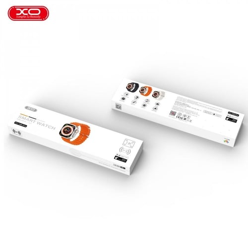 ساعة الترا شبيهة ابل M8 الإصدار الثامن XO -فضي - س...