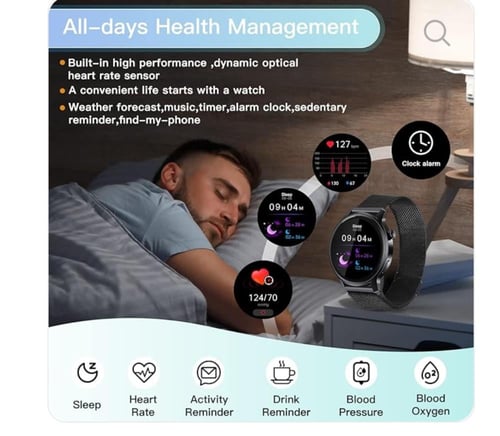 اوكي - ساعة ذكية 2 برو تدعم الاشعارات والمكالمات S...