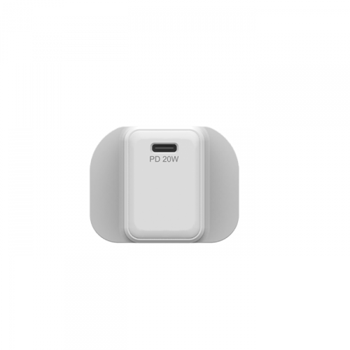 شاحن جداري ليفوري 20 واط منفذ PD - أبيض