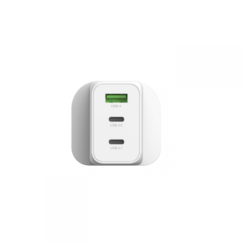 شاحن جداري ليفوري 65 واط بتقنية جان منفذين USB-C و...