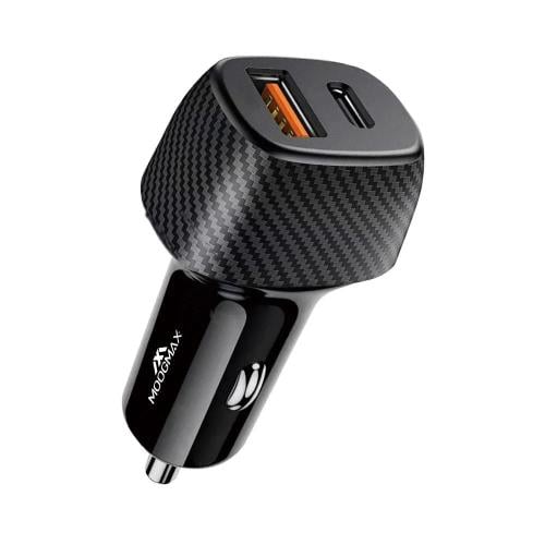 موج ماكس - شاحن سيارة بقوة 48 واط-PD-USB- أسود