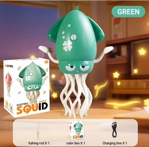 لعبة الحبار الراقص لعبة ترفيه تفاعلية للأطفال