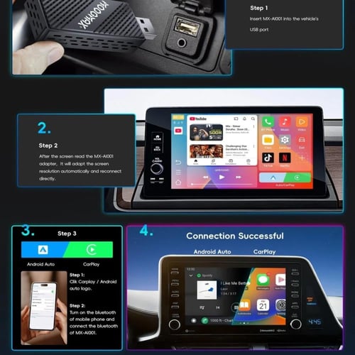 موج ماكس - كار بلاي تحويل الشاشة إلى كار بلاي وAnd...