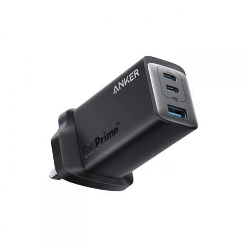 شاحن جداري انكر بتقنية جان برايم بقوة 65 واط و 3 م...