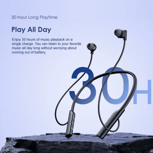 سماعة أذن أورايمو لاسلكية على الرقبة بخاصية الاهتز...