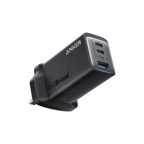 شاحن جداري انكر بتقنية جان برايم بقوة 65 واط و 3 م...