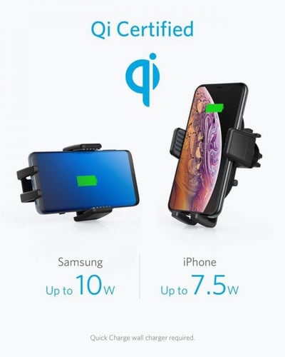 انكر باورويف 7.5واط حامل وشاحن لاسلكي للجوال مع شا...