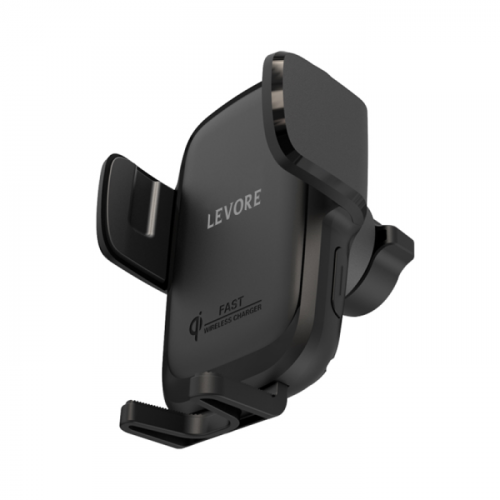 ليفوري حامل جوال يدعم الشحن اللاسلكي بقوة 15 واط -...