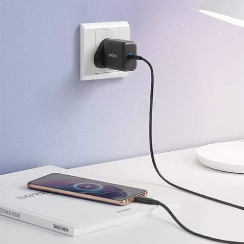 فيش شاحن انكر 25 واط بتقنية الشحن السريعpd متعدد ا...