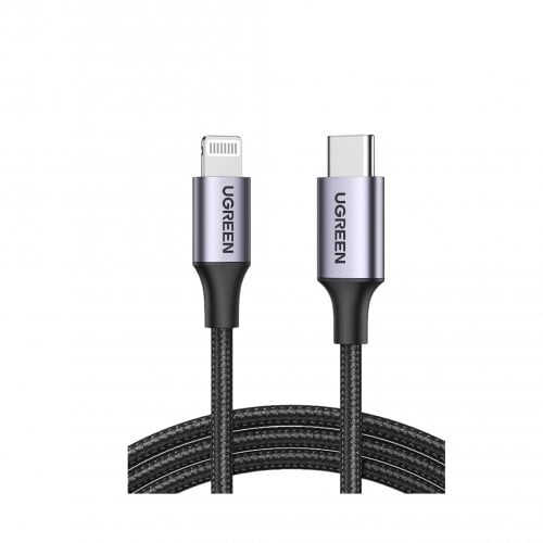 سلك شاحن ايفون تايب سي قماش يوجرين معتمد من ابل 1...